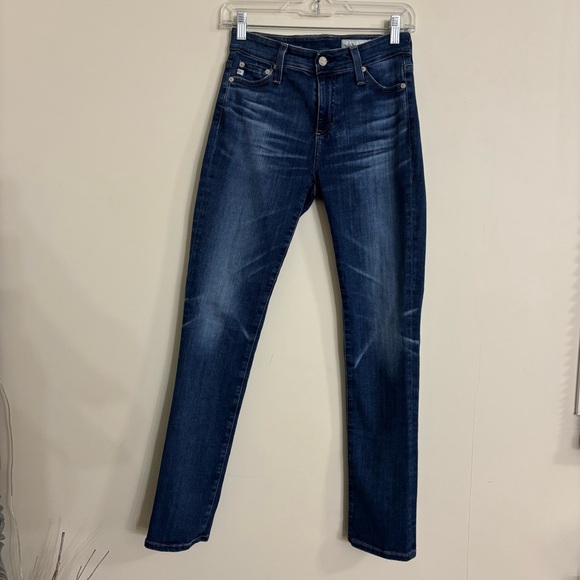 AG Jeans Mari High-Rise Slim Straight Jeans - Picture 3 of 11